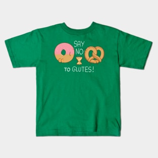 Glutes Intolerant Kids T-Shirt